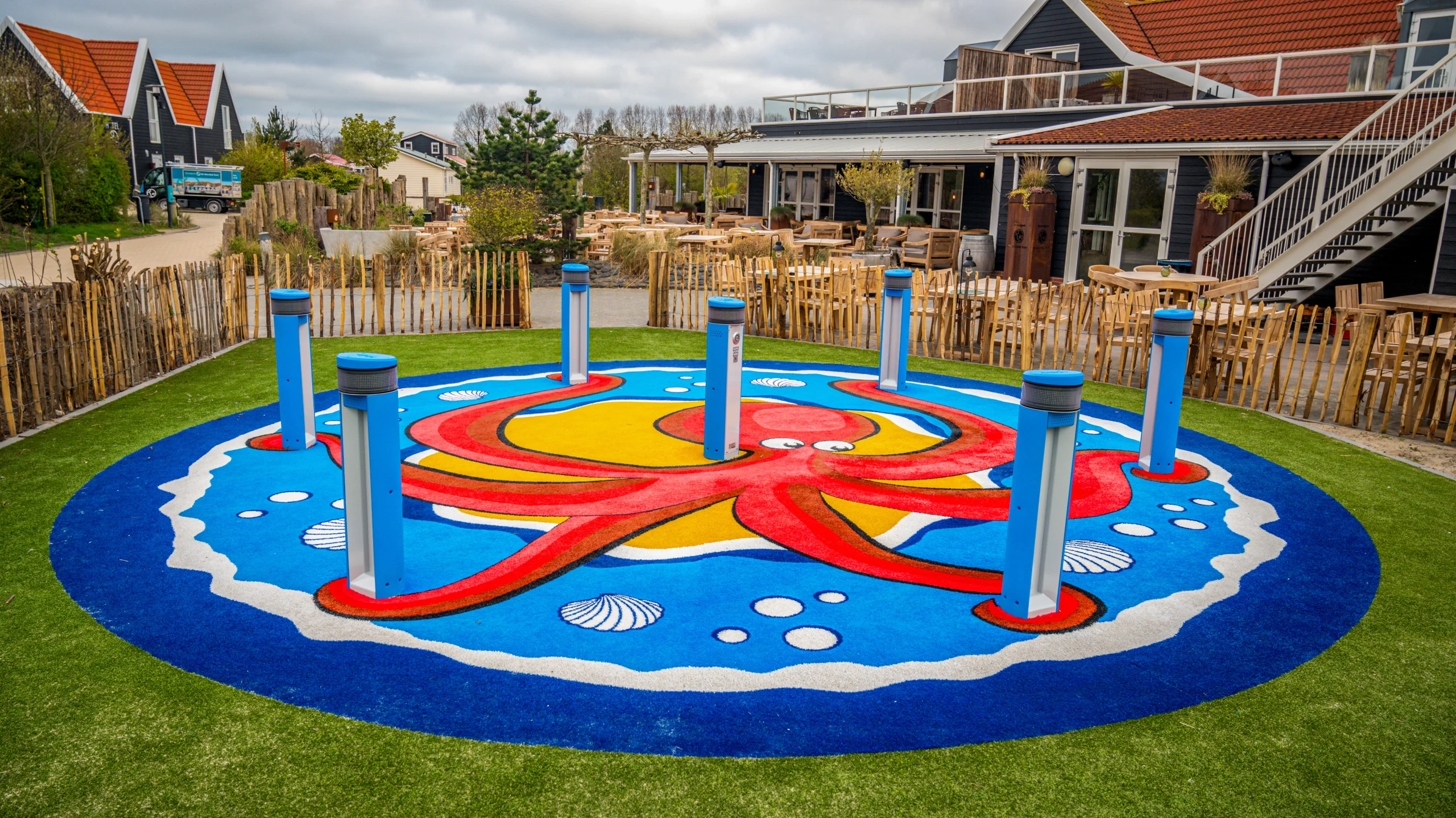 Artificial grass installation in Flower Mound